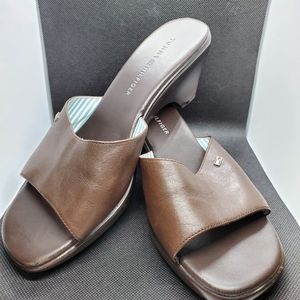 Tommy Hilfiger wedge sandals size 7